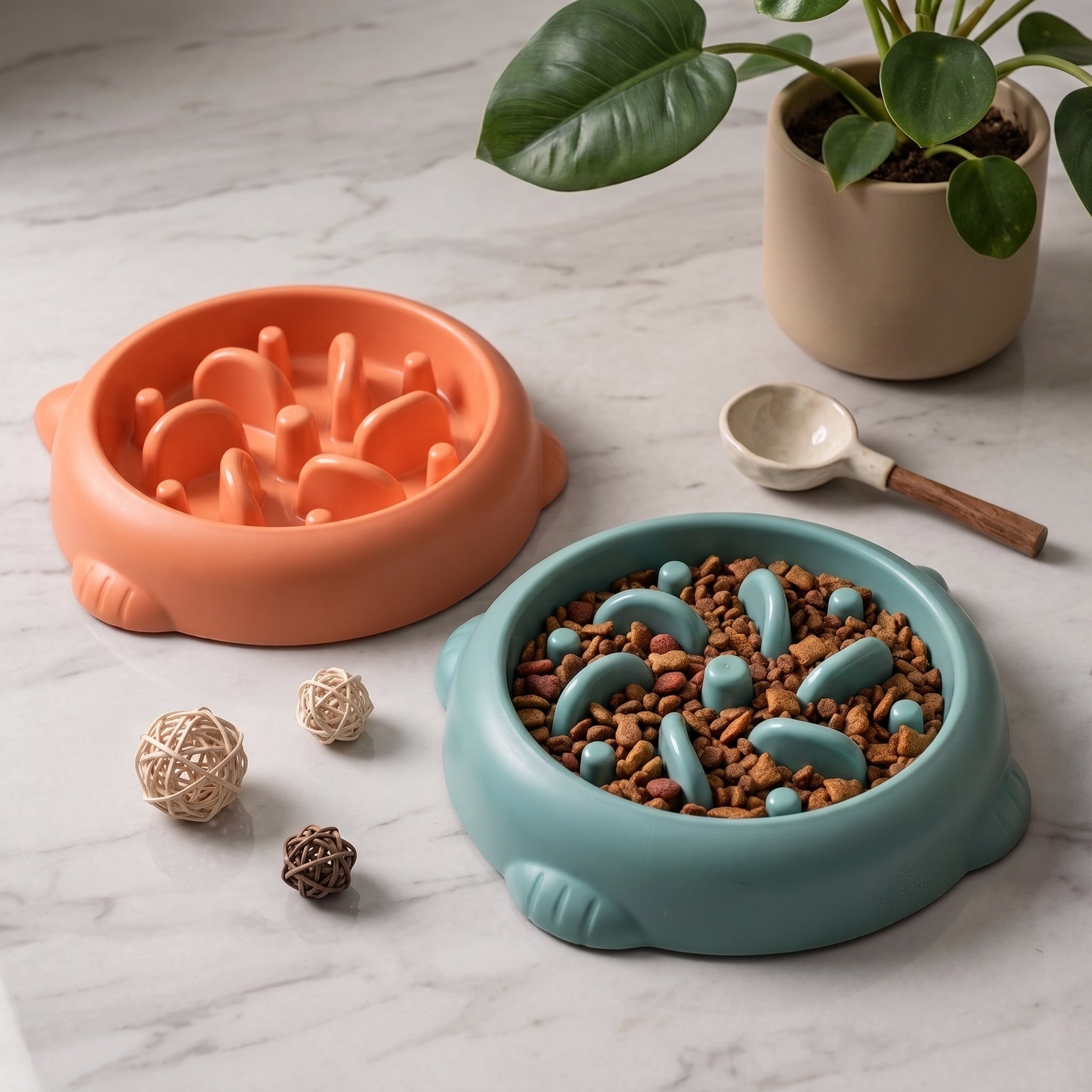 The Modern Maze Anti-Gulp Slow Feeder Bowl